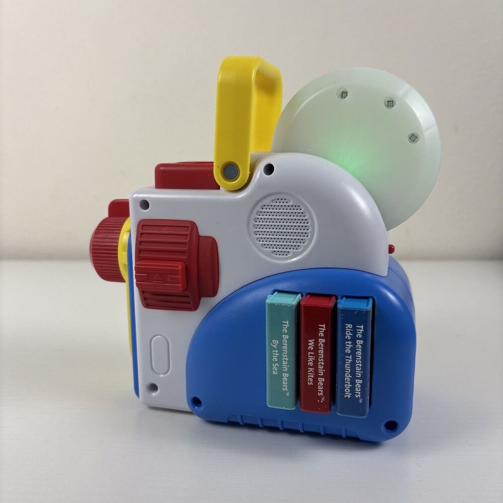 Little Tikes Story Dream Machine Projector 4 Berenstain Bears Books WORKS GREAT